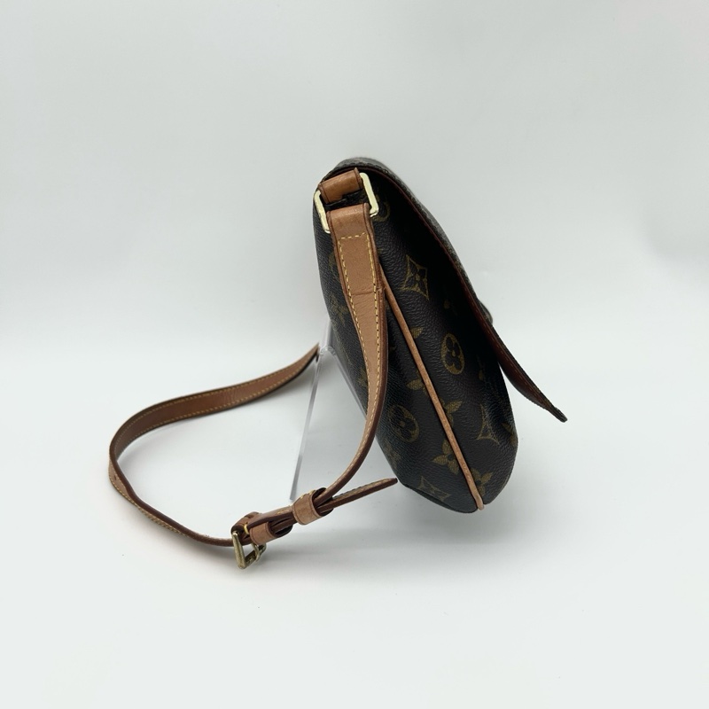 「JL精品代購」 9新 Lv老花王菲包單肩包-3