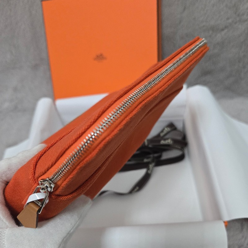愛馬仕 Hermes bolide 收納包 洗漱包 包中包 手拿包 化妝包-13
