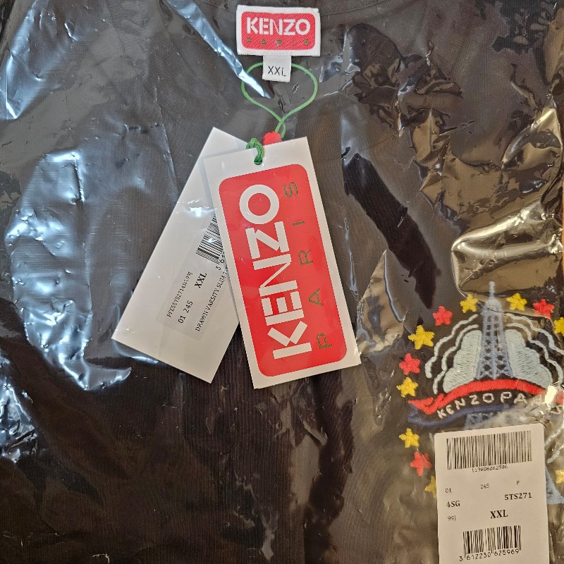 KENZO T-SHIRTS AND POLOS BLACK-4