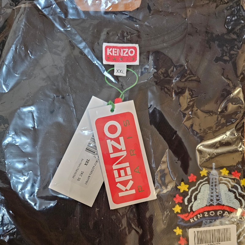 KENZO T-SHIRTS AND POLOS BLACK-8