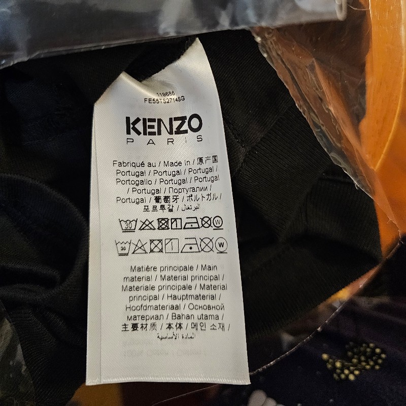 KENZO T-SHIRTS AND POLOS BLACK-9