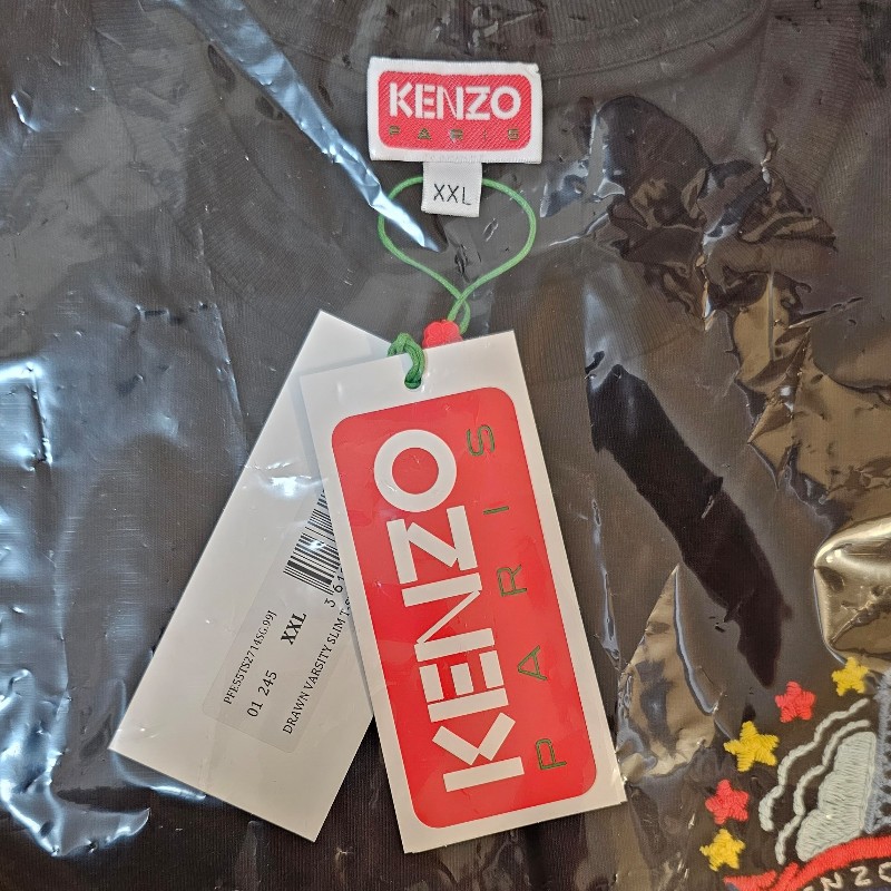 KENZO T-SHIRTS AND POLOS BLACK-10