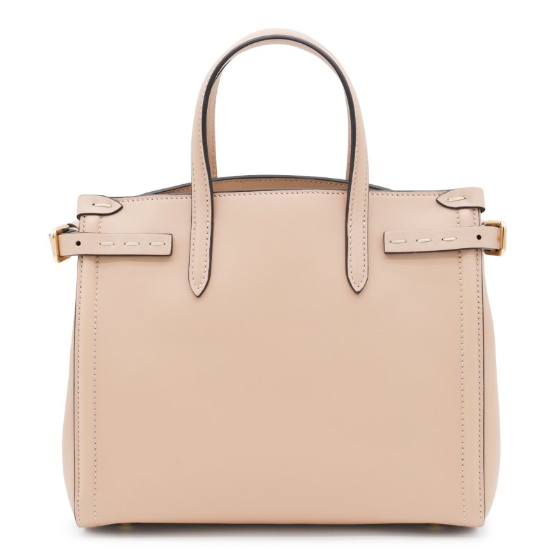 🎁夏季折扣倒數🎁Valentino Garavani Antibes 小型托特包 玫瑰沙/付長肩帶帶-5