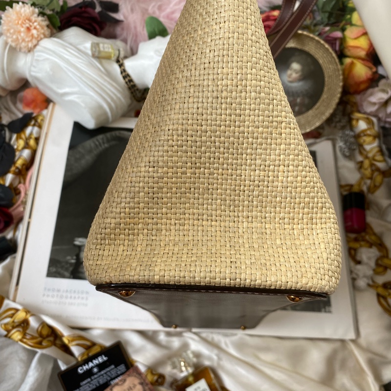 Chanel vintage 竹編包/藤編包/王吉娜古董精品-5
