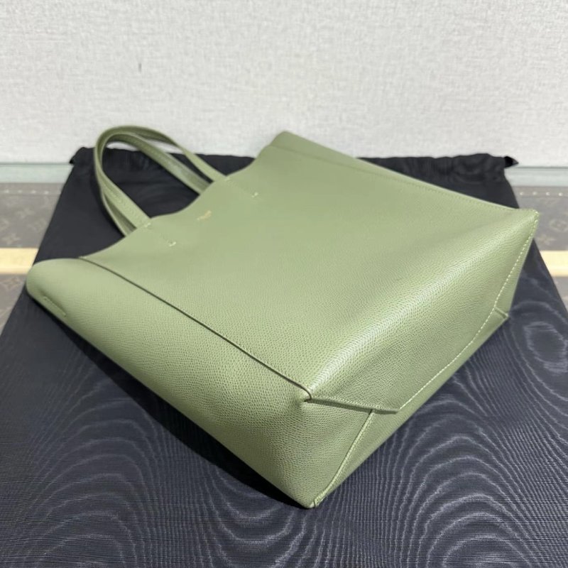 CELINE 綠色金扣水桶tote手提斜背包22*28*9 98新配件:盒子塵袋-2