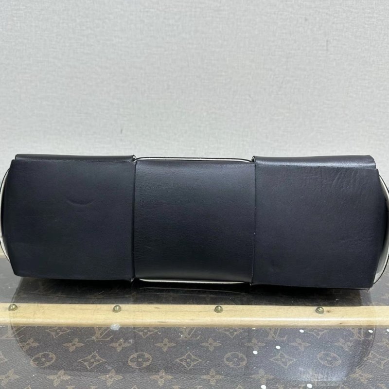 BV ARCO六格黑白格編織托特包36*22*12 99新-4