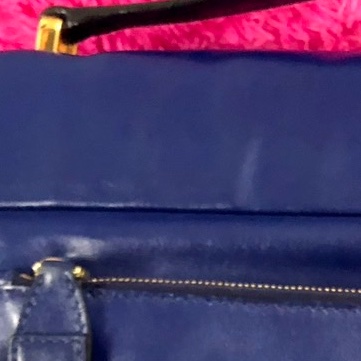 Miu Miu 真品藍色牛皮手提肩揹包-20