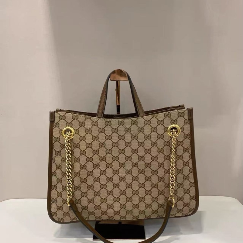 ✨GUCCI 1955手提肩背托特包 35.5*24.5*12 98新配件塵袋盒子-1