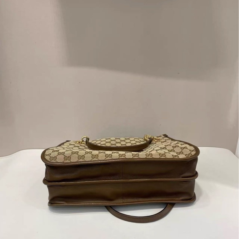 ✨GUCCI 1955手提肩背托特包 35.5*24.5*12 98新配件塵袋盒子-2