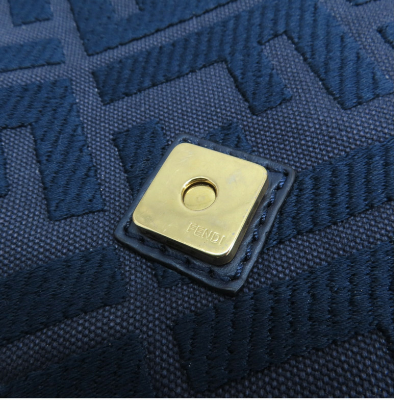 藍色 帆布 Baguette 兩用包 8BR600-10