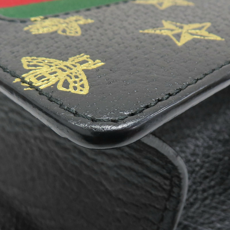 黑色 牛皮 Sylvie 2Way 肩背包 #470270 #470270-14