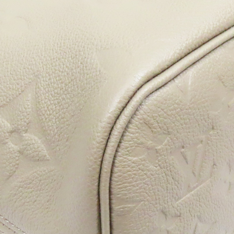 灰色 壓花牛皮 Neverfull MM 托特包 M45686-9