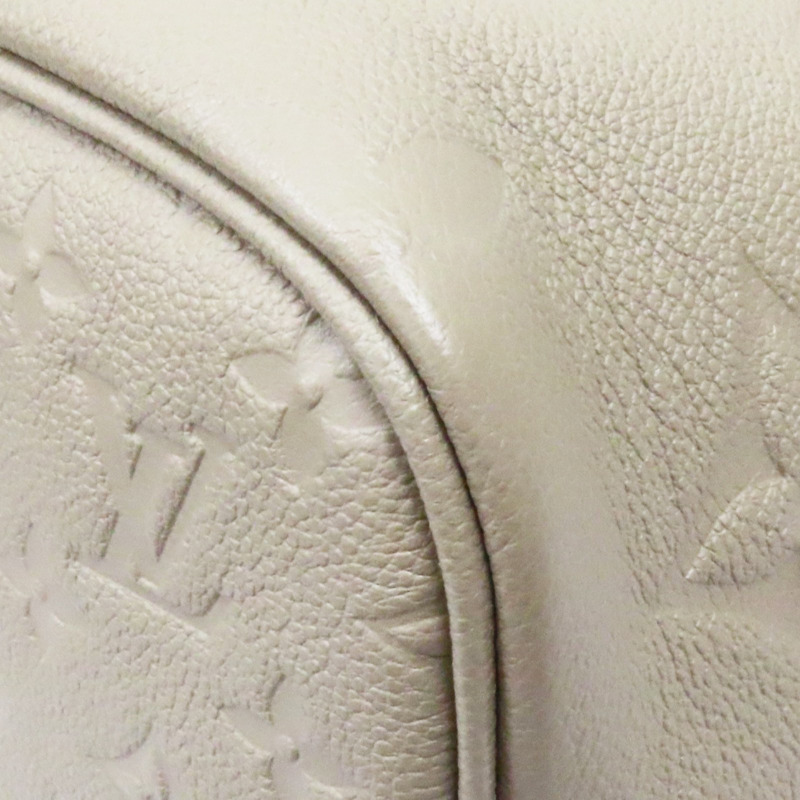 灰色 壓花牛皮 Neverfull MM 托特包 M45686-10