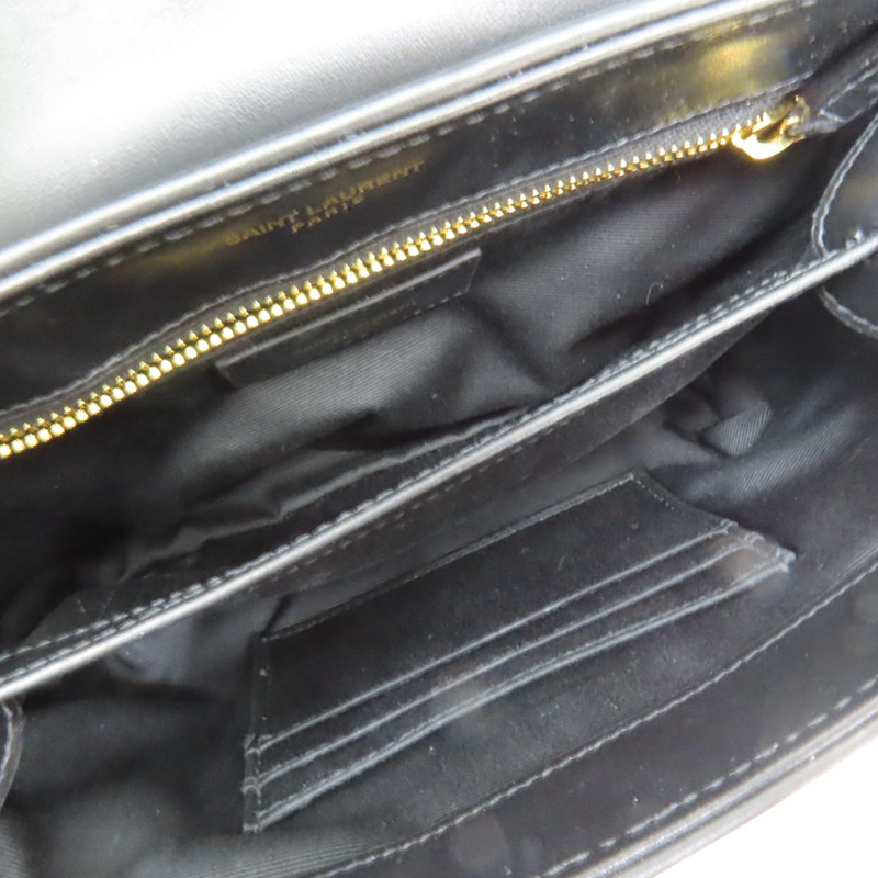 黑色 牛皮 Loulou Toy 肩背包 678401-4