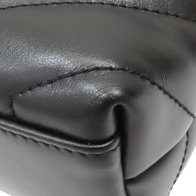 黑色 牛皮 Loulou Toy 肩背包 678401-10