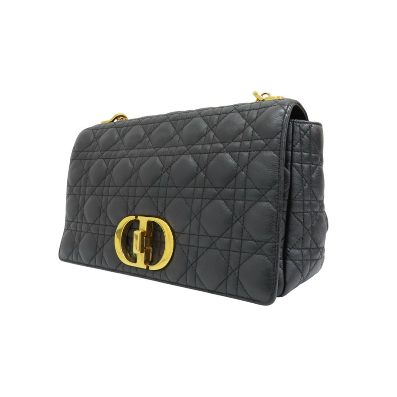 黑色 牛皮 Dior Caro 兩用包 M9242UWHC-2
