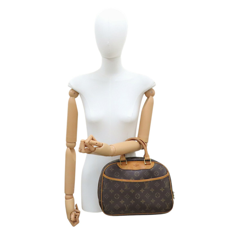 棕色 原花 Trouville 小珍包 手提包 M42228-10