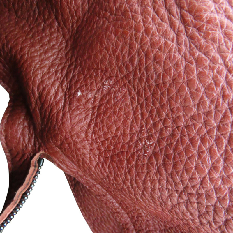 紅色 編織牛皮 單肩包-17