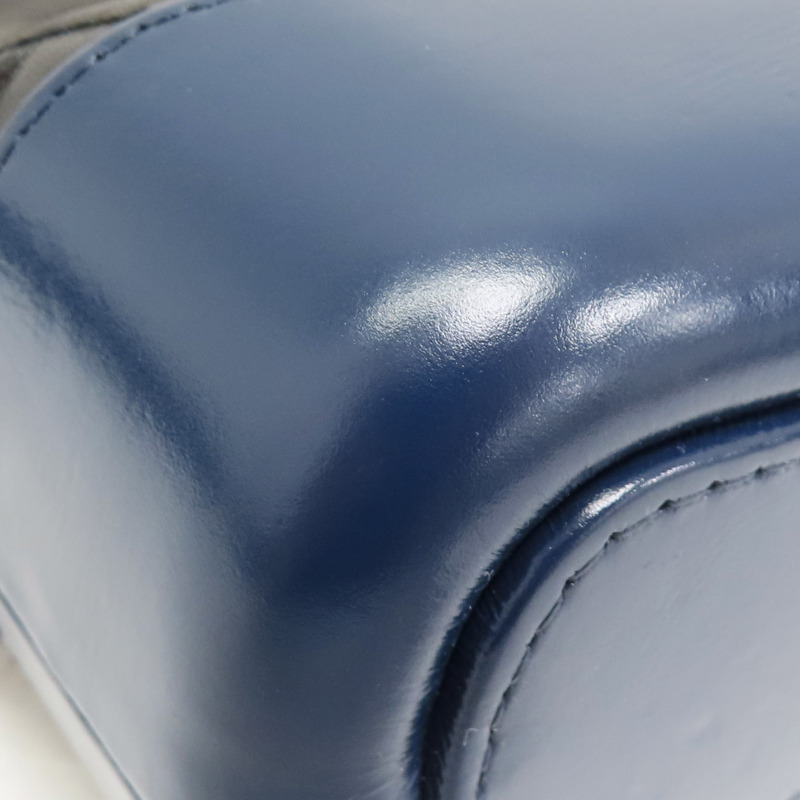 藍/黑色 皮革 Gabrielle Small 流浪包 肩背包 A91810-11