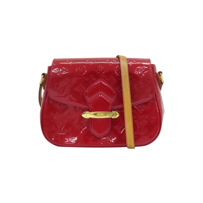 紅色 Vernis 漆皮 Bellflower GM 肩背包 M91728【LOUIS VUITTON LV 路易威登】 M91728-0
