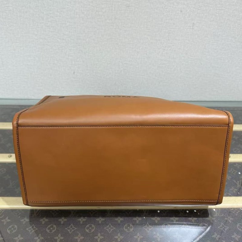 ✨FENDI 焦糖色 sunshine陽光托特包 41*34*18 98新配件塵袋-4