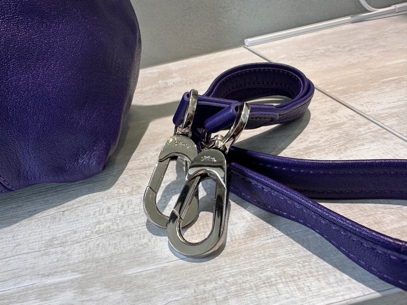 Longchamp LE PLIAGE XTRA 手提包 S 小號 皮革 紫色-16