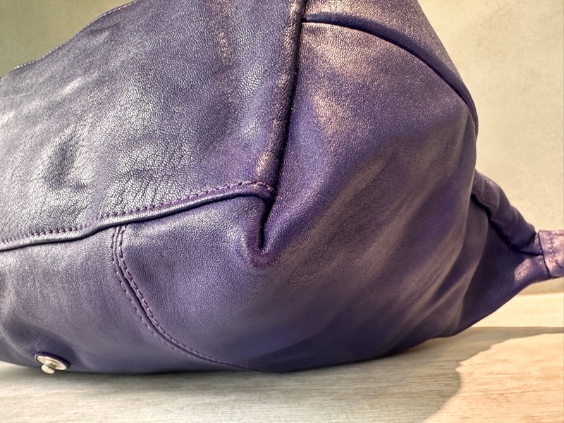Longchamp LE PLIAGE XTRA 手提包 S 小號 皮革 紫色-25