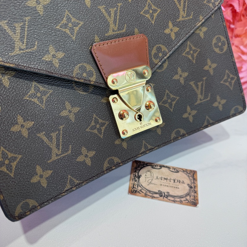 LV 協和廣場肩背包/王吉娜古董精品-3