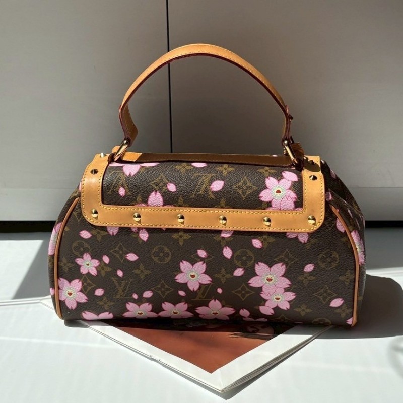 LV 限量原花櫻花公主提包-1
