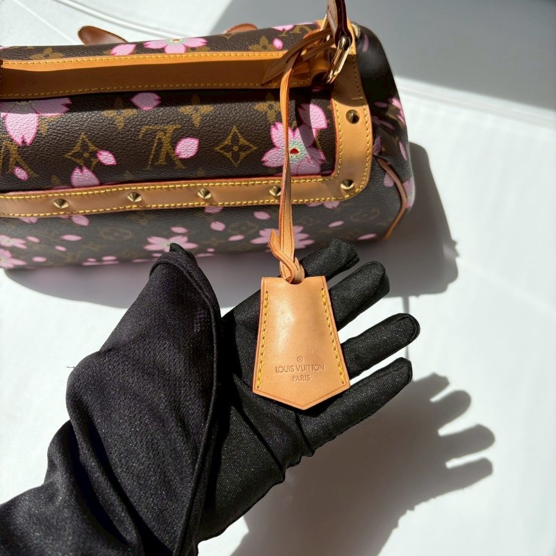 LV 限量原花櫻花公主提包-6