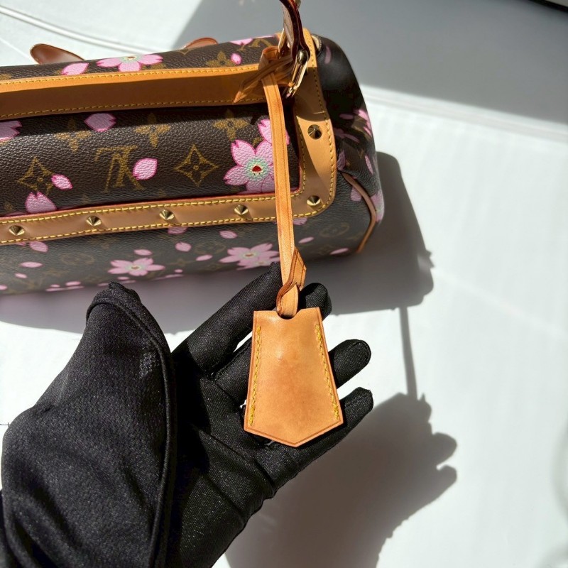 LV 限量原花櫻花公主提包-7
