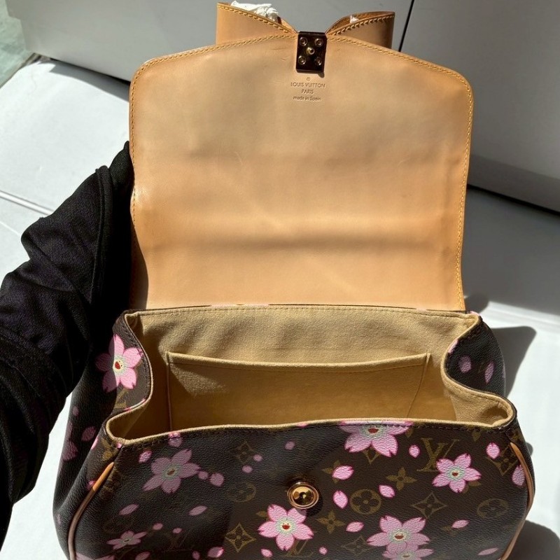 LV 限量原花櫻花公主提包-22