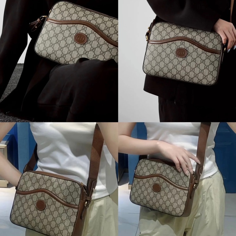 GUCCI古馳 郵差斜挎包 全新 男女同款-3
