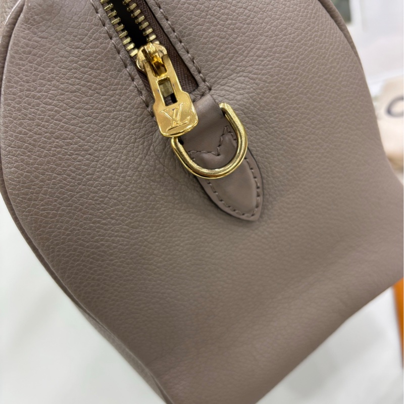 LV|speedy25 大象灰全皮壓紋 2022年購證-6