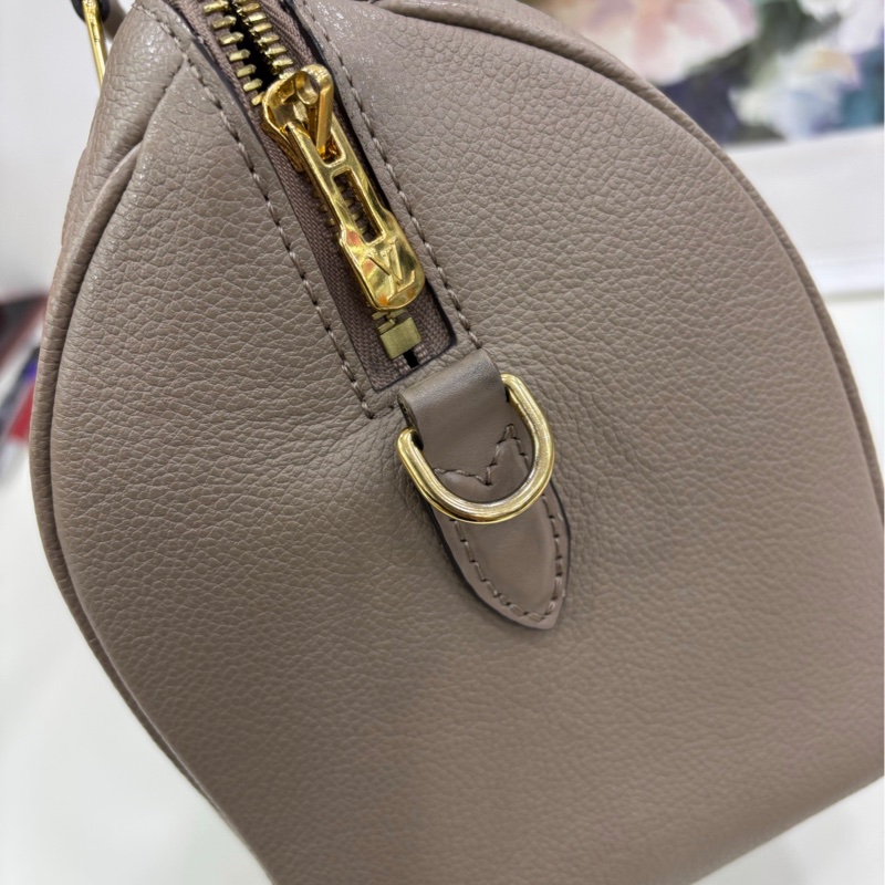 LV|speedy25 大象灰全皮壓紋 2022年購證-7