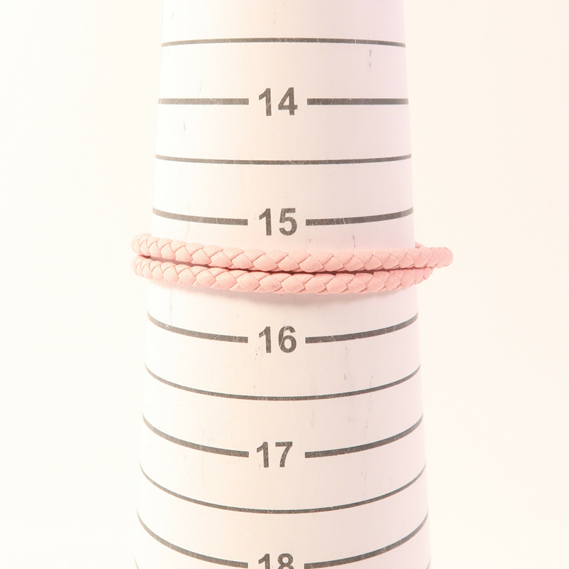 HERMES 牛皮皮革Glenan Double Tour Bracelet金扣手帶-7