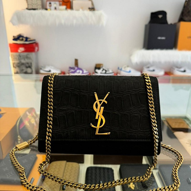 *SHIHNA名牌精品* YSL 小號 Kate 鏈條肩背包-0