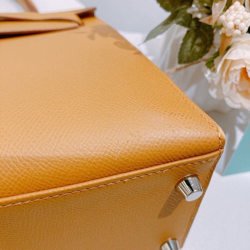 TW4359 HERMES 愛馬仕中號凱莉兩用包包KELLY 28 EPSOM-7