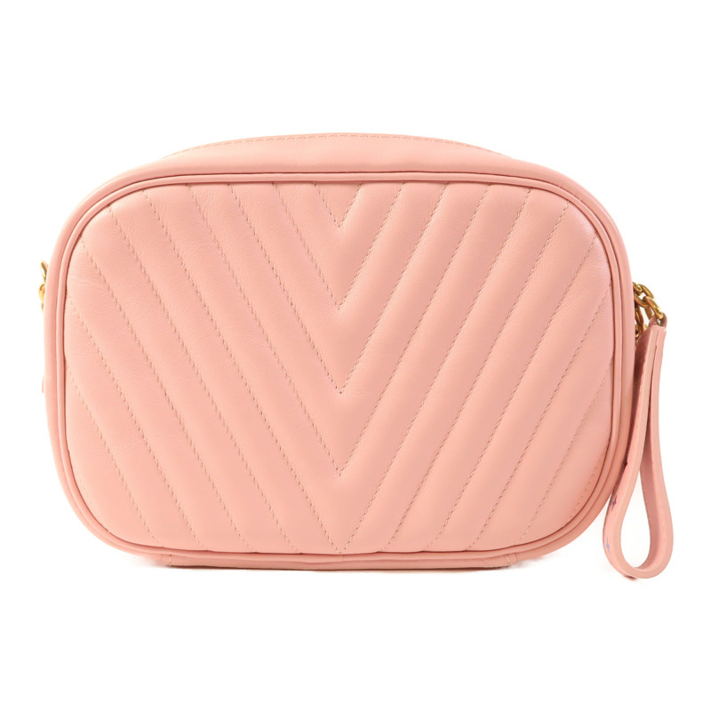LOUIS VUITTON 牛皮皮革New Wave Camera Bag金扣肩背袋-1