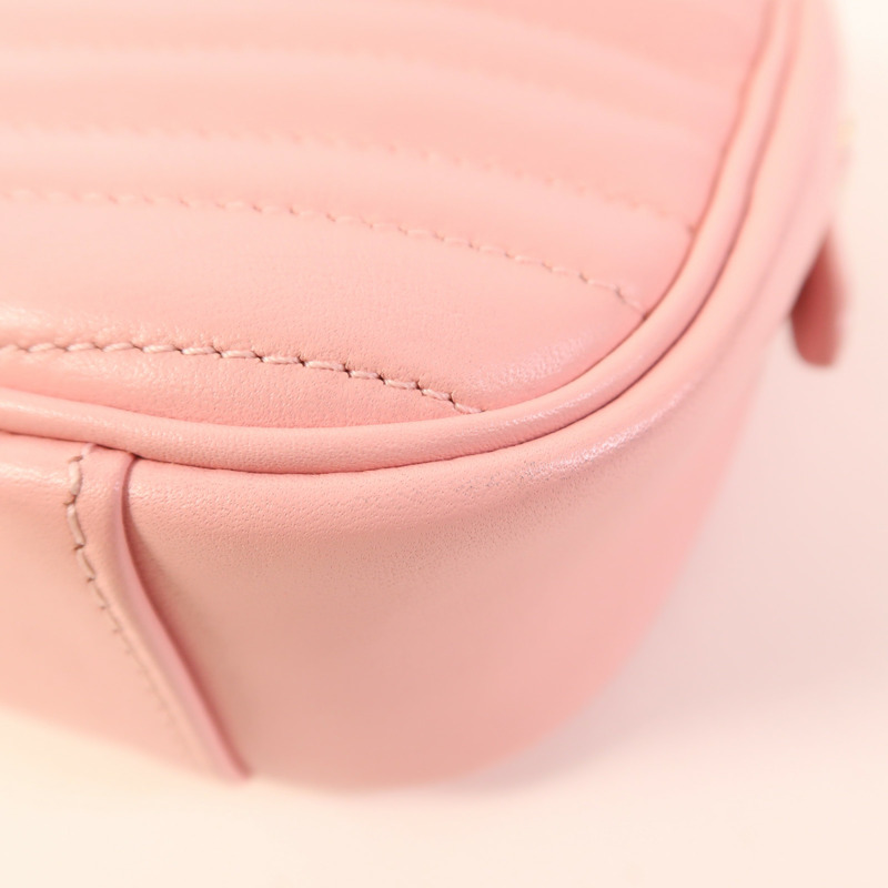LOUIS VUITTON 牛皮皮革New Wave Camera Bag金扣肩背袋-8