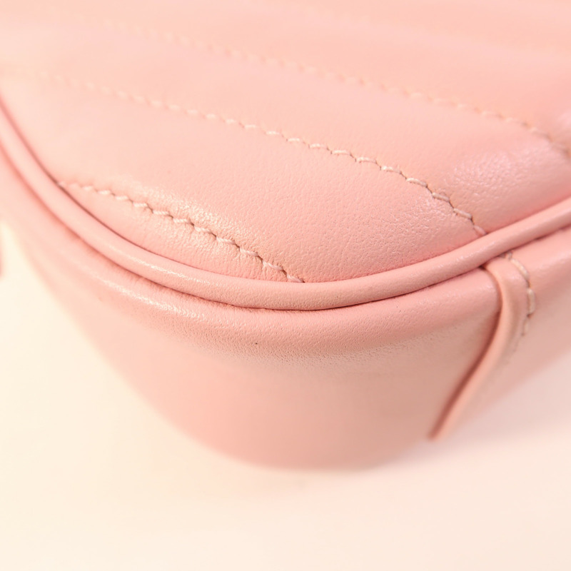 LOUIS VUITTON 牛皮皮革New Wave Camera Bag金扣肩背袋-11