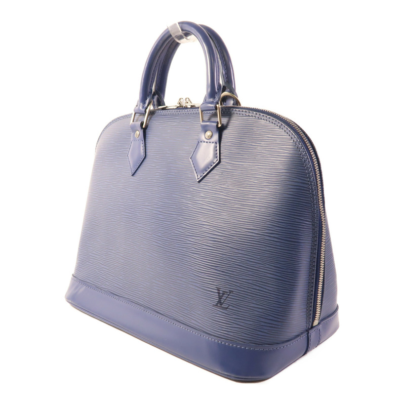 LOUIS VUITTON Epi Alma PM銀扣手挽袋-2