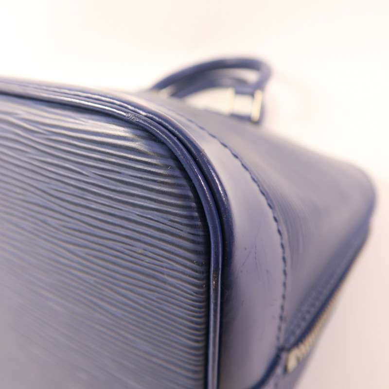LOUIS VUITTON Epi Alma PM銀扣手挽袋-8