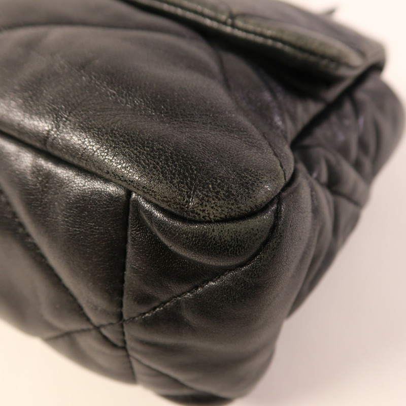 CHANEL 羊皮皮革C19 Medium手挽肩背兩用袋-9