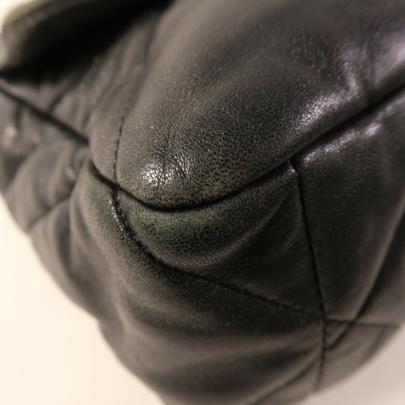 CHANEL 羊皮皮革C19 Medium手挽肩背兩用袋-10