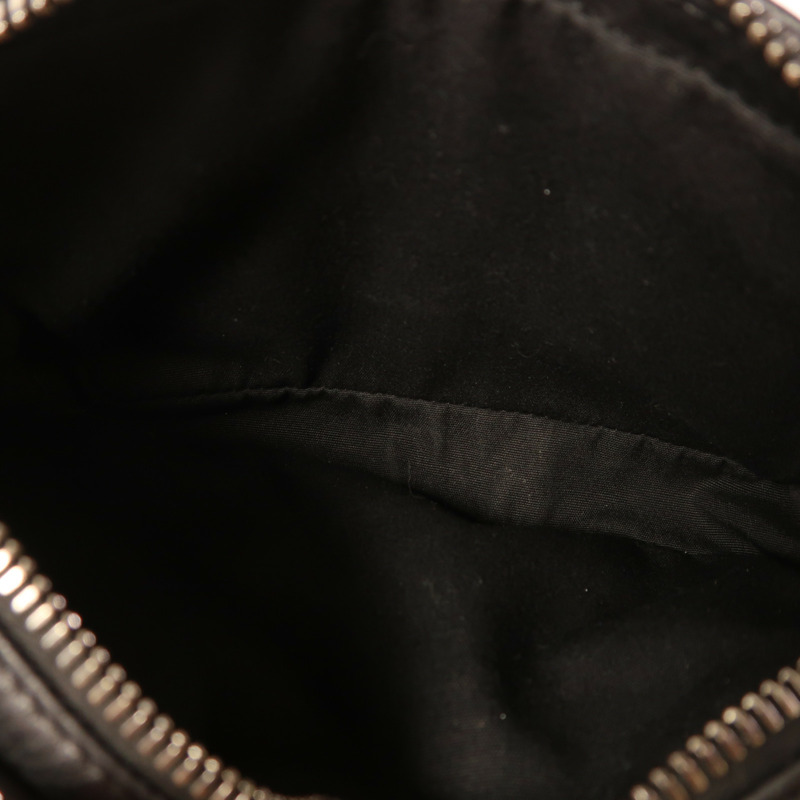 Dior 塗層帆布Zipped Pouch With Strap銀扣肩背袋-4