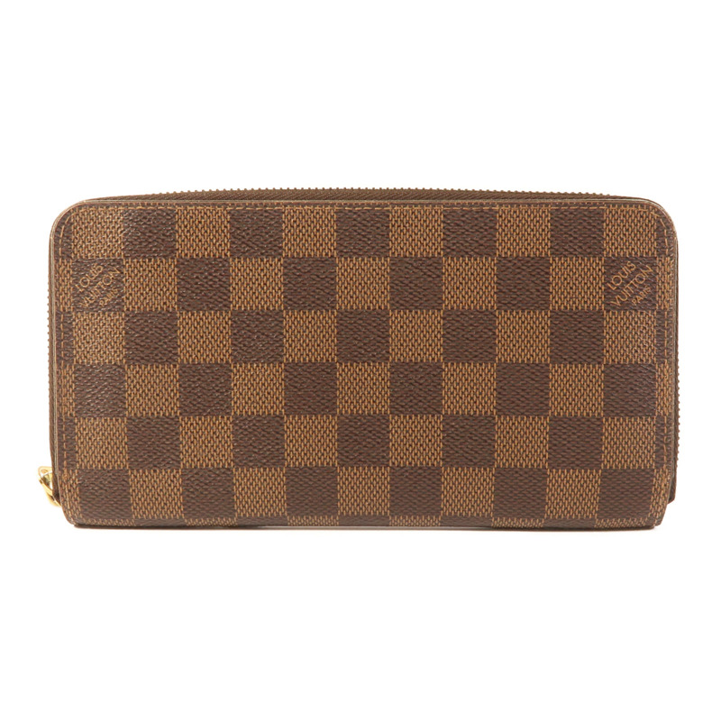 LOUIS VUITTON Damier Zippy Long Wallet金扣長錢包-0