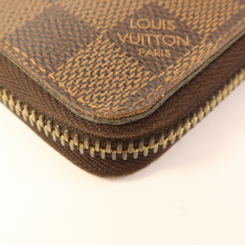 LOUIS VUITTON Damier Zippy Long Wallet金扣長錢包-7