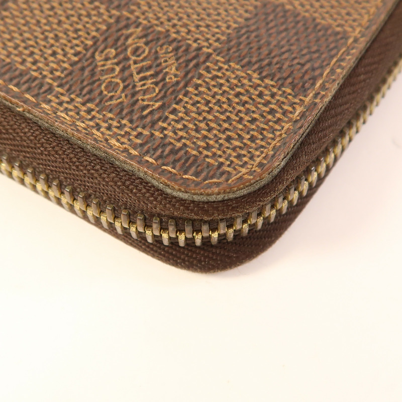 LOUIS VUITTON Damier Zippy Long Wallet金扣長錢包-8