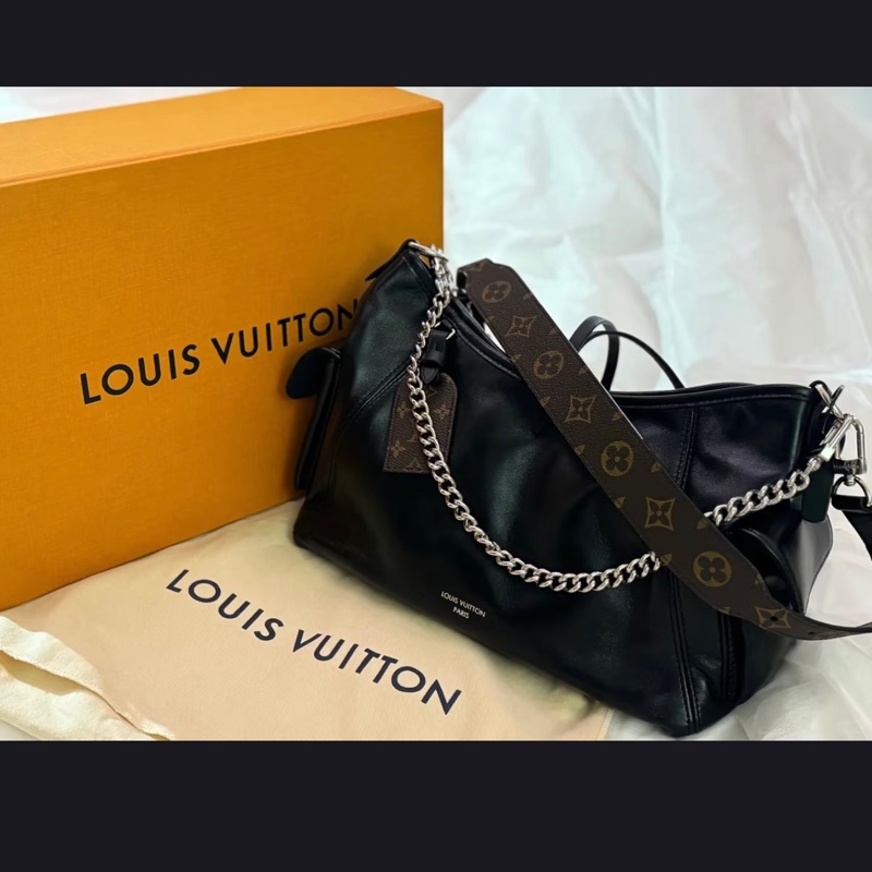 Louis Vuitton LV CarryAll cargo vibe PM 黑武士-2